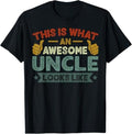 Funny Uncle This Is What Awesome Like Menswear Casual - Adult & Kids T-Shirts, Sweatshirts & Hoodies apparel design preview 1