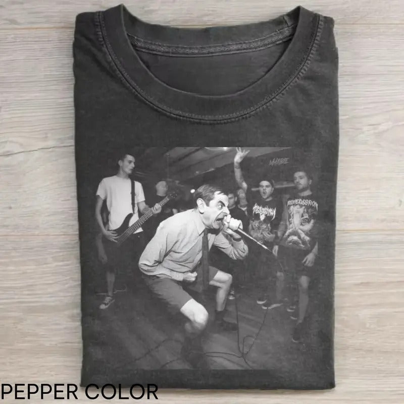 Funny Vintage Comedy Mr. Bean Sing Movie Lover Parody - Adult & Kids T-Shirts, Sweatshirts & Hoodies apparel design preview 1