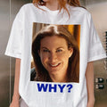 Funny WHY Meme Viral Mystery Face Weird AI Sarah - Adult & Kids T-Shirts, Sweatshirts & Hoodies apparel design preview 1