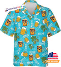 Funny National Beer Day Hawaiian - Adult & Kids T-Shirts, Sweatshirts & Hoodies apparel design preview 1