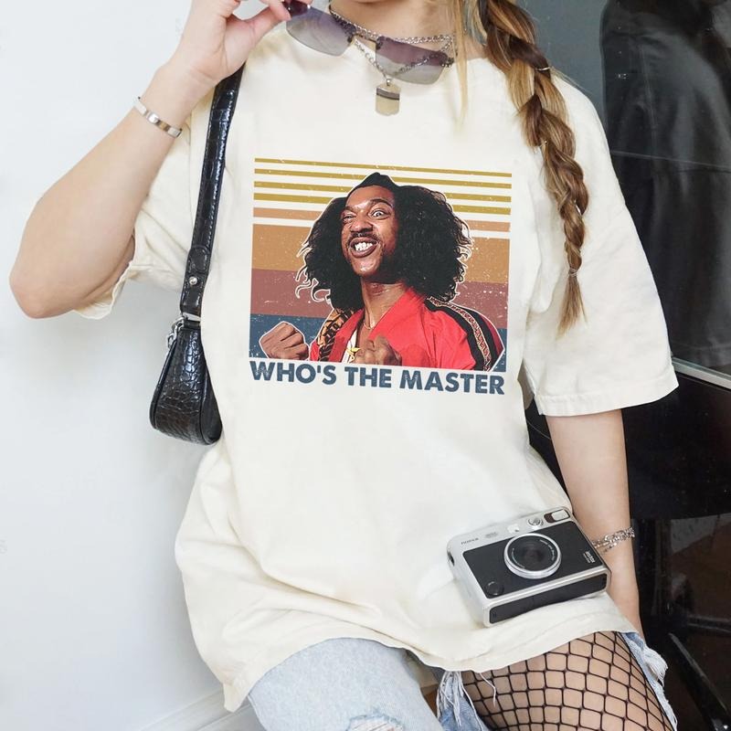 FunnyShonuff Who'S Master Vintage Last Dragon Movie - Adult & Kids T-Shirts, Sweatshirts & Hoodies apparel design preview 1