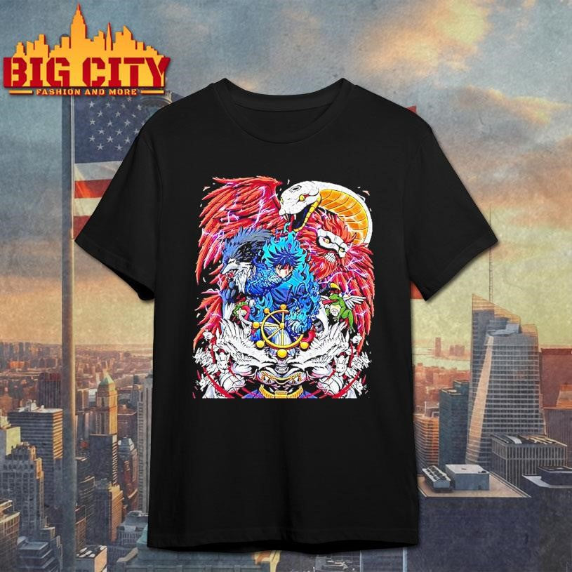 Fushiguro Megumi Jujutsu Kaisen Anime Shikigami Ten - Adult & Kids T-Shirts, Sweatshirts & Hoodies apparel design preview 1