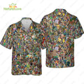Futurama Comics Characters Hawaiian - Adult & Kids T-Shirts, Sweatshirts & Hoodies apparel design preview 1