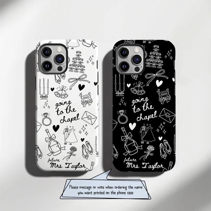 Future Mrs Phone Case Custom Bride Personalized Be - Adult & Kids T-Shirts, Sweatshirts & Hoodies apparel design preview 1