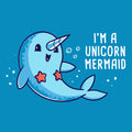 I'm a Unicorn Mermaid! - Adult & Kids T-Shirts, Sweatshirts & Hoodies apparel design preview 1