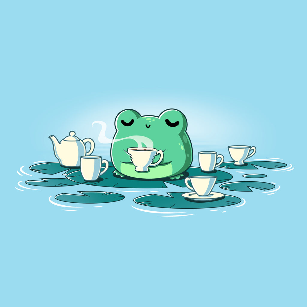 Ribbit and Sip - Adult & Kids T-Shirts, Sweatshirts & Hoodies apparel design preview 1