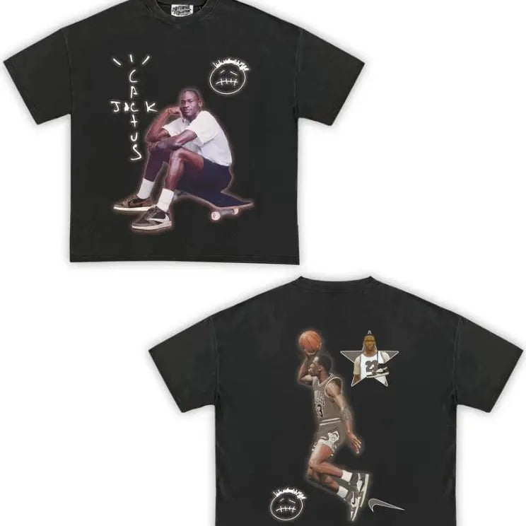 GOAT Cactus Jack Tribute Vintage Trending Boy Friends - Adult & Kids T-Shirts, Sweatshirts & Hoodies apparel design preview 1