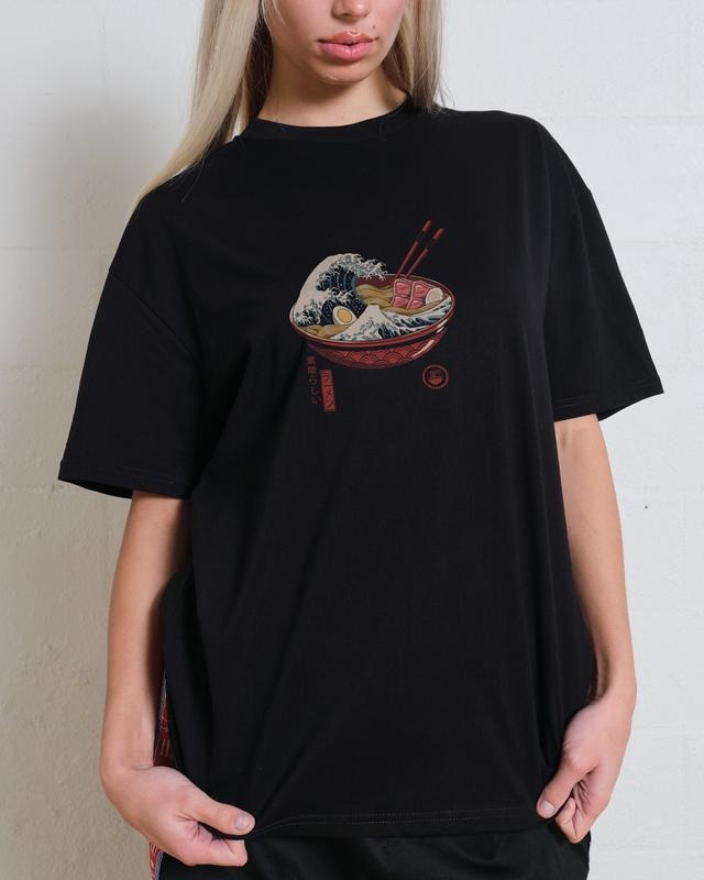 GREAT RAMEN WAVE Summer Cotton Menswear S 3XL Soft - Adult & Kids T-Shirts, Sweatshirts & Hoodies apparel design preview 1