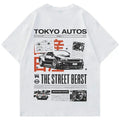 GTR R34 Vintage Car Enthusiast 90'S - Adult & Kids T-Shirts, Sweatshirts & Hoodies apparel design preview 1
