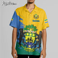 Gabon Coat Of Arms Hawaiian - Adult & Kids T-Shirts, Sweatshirts & Hoodies apparel design preview 1