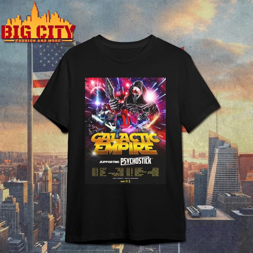 Galactic Empire North America 2026 Tour Schedule - Adult & Kids T-Shirts, Sweatshirts & Hoodies apparel design preview 1