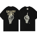 Gallery Dept 2 Sides Skeleton Hand Bone Finger Print - Adult & Kids T-Shirts, Sweatshirts & Hoodies apparel design preview 1