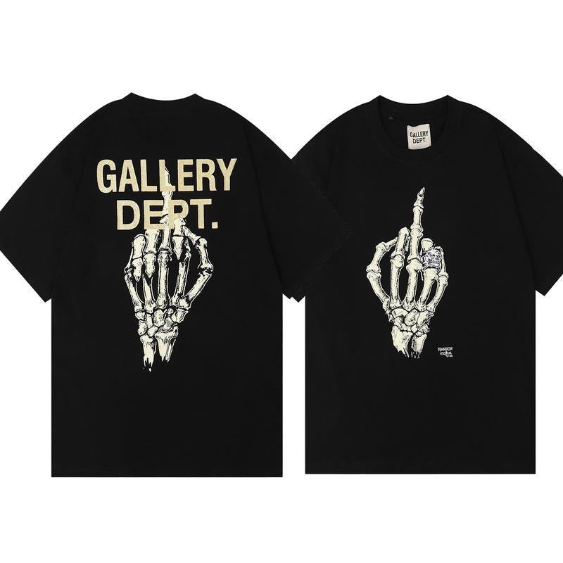 Gallery Dept 2 Sides Skeleton Hand Bone Finger Print - Adult & Kids T-Shirts, Sweatshirts & Hoodies apparel design preview 1