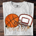 Game Day Basketball DTF Transfers THIS IS NOT - Adult & Kids T-Shirts, Sweatshirts & Hoodies apparel design preview 1