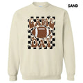 Game Day Checkered Football 'NLB' - Adult & Kids T-Shirts, Sweatshirts & Hoodies apparel design preview 1