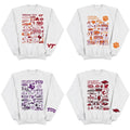 Game Day College NCAA Team Spirit Virginia Tech - Adult & Kids T-Shirts, Sweatshirts & Hoodies apparel design preview 1