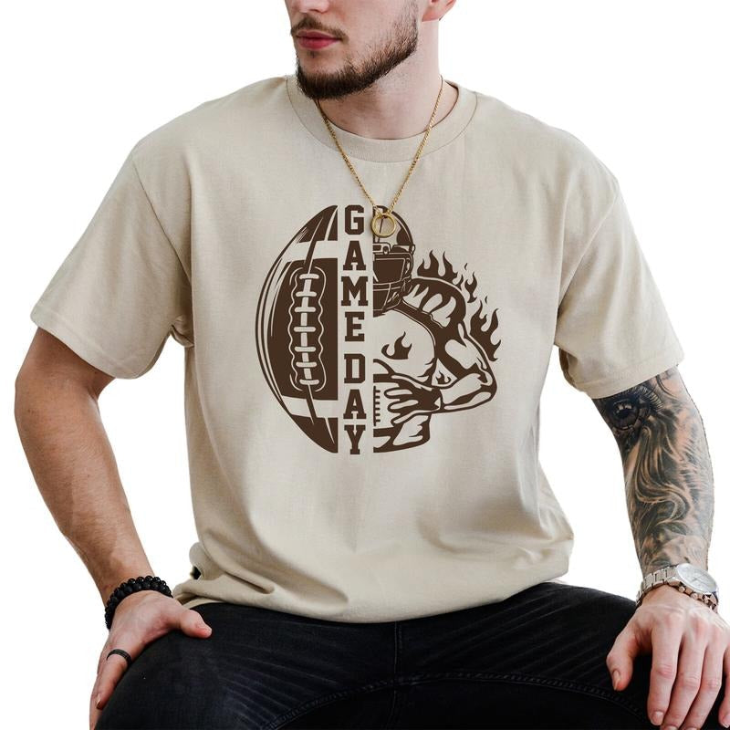 Game Day Football Season Unhinged Lover Top Menswear - Adult & Kids T-Shirts, Sweatshirts & Hoodies apparel design preview 1
