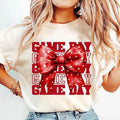 Game Day Coquette Bow Touchdown Season Fall Autumn - Adult & Kids T-Shirts, Sweatshirts & Hoodies apparel design preview 1