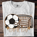 Game Day Soccer DTF Transfers THIS IS NOT - Adult & Kids T-Shirts, Sweatshirts & Hoodies apparel design preview 1