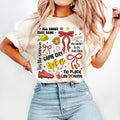 Game Day Softball Coquette Retro Bow Mama Mom Preppy - Adult & Kids T-Shirts, Sweatshirts & Hoodies apparel design preview 1