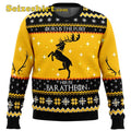 Game of Thrones House Baratheon Ugly Christmas Sweater - Gift Idea product image