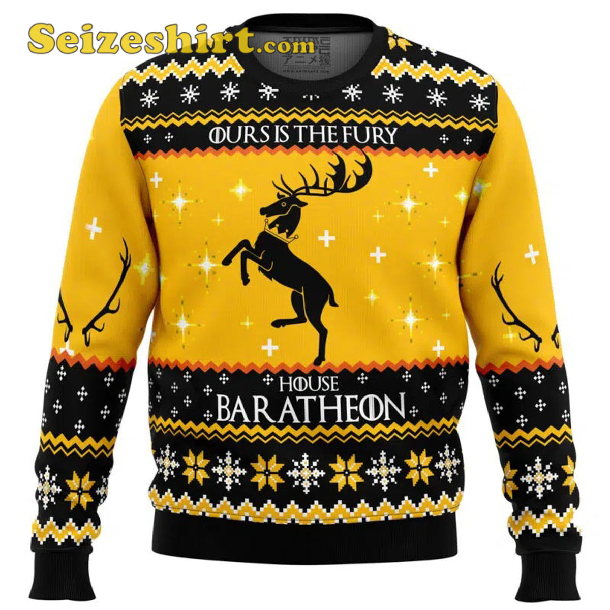 Game of Thrones House Baratheon Ugly Christmas Sweater - Gift Idea product image