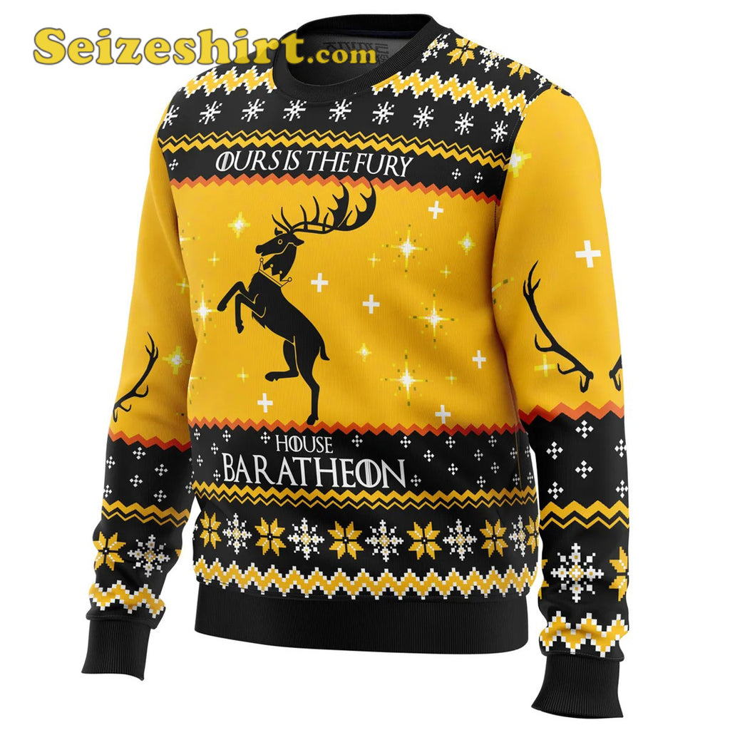 Game of Thrones House Baratheon Ugly Christmas Sweater - Gift Idea product image 2