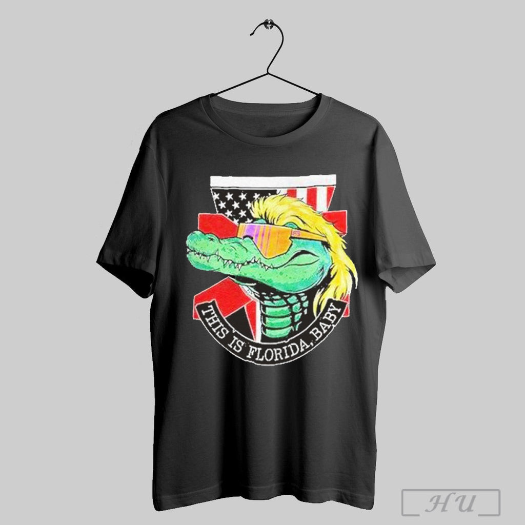 Gator This Is Florida Baby - Adult & Kids T-Shirts, Sweatshirts & Hoodies apparel design preview 1