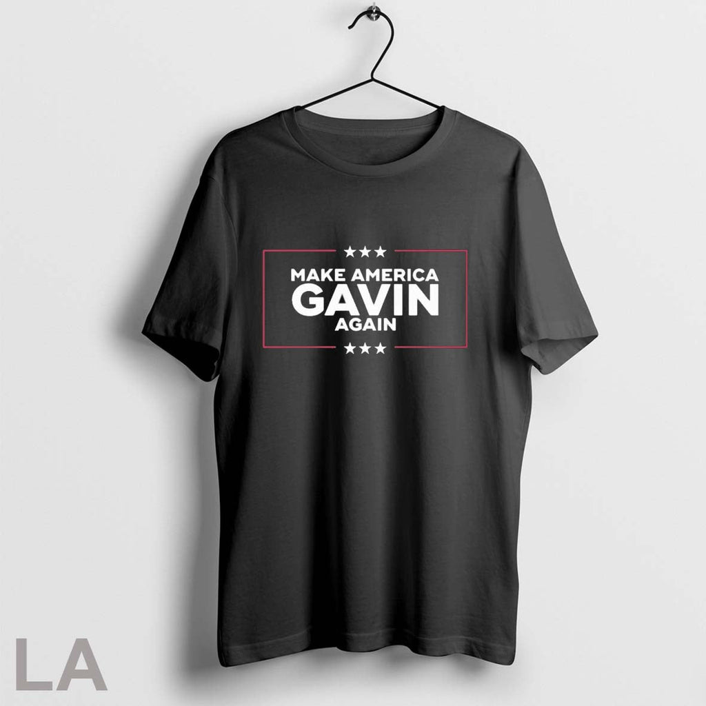 Gavin Newsom Make America Again - Adult & Kids T-Shirts, Sweatshirts & Hoodies apparel design preview 1