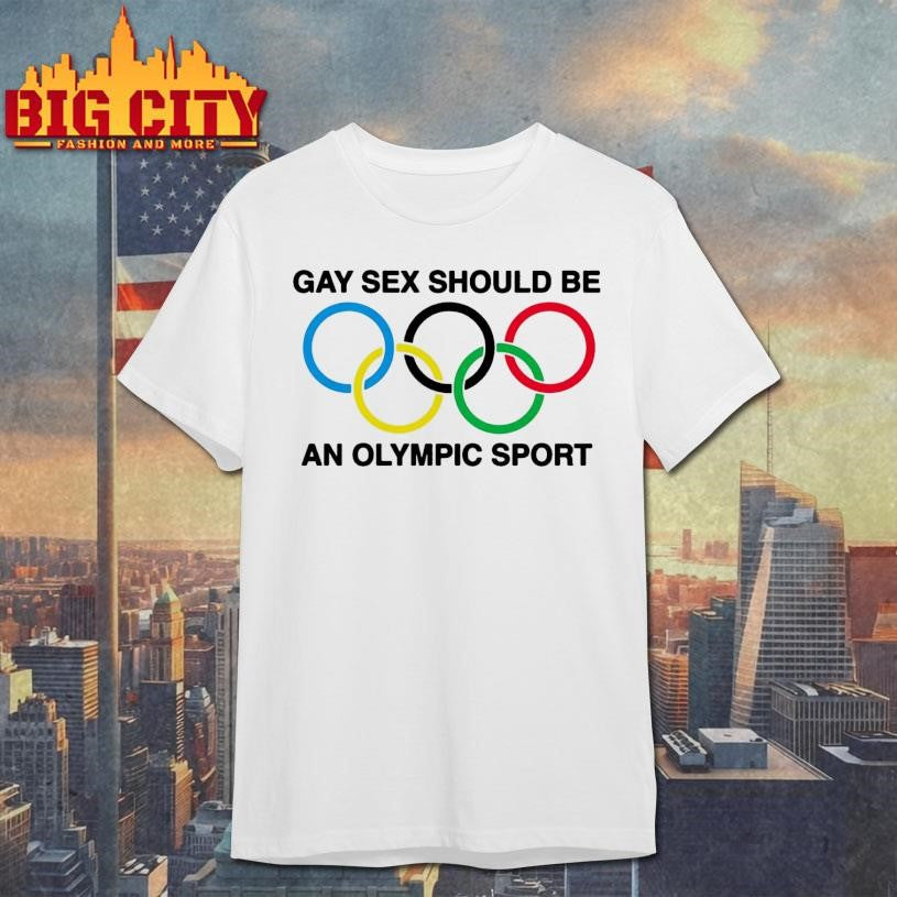 Gay Sex Should Be A Sport - Adult & Kids T-Shirts, Sweatshirts & Hoodies apparel design preview 1