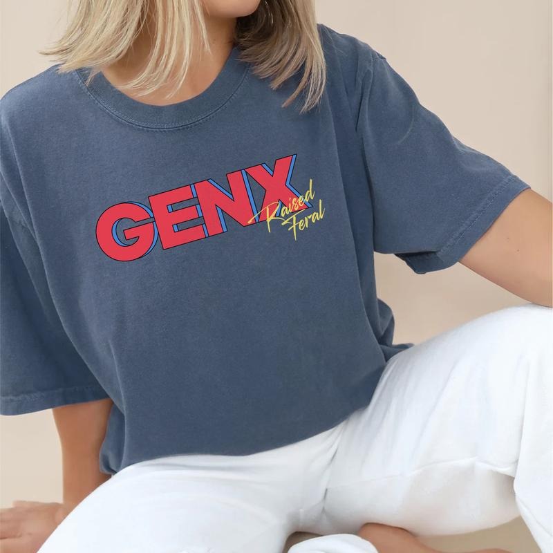 Gen X Raised Feral Generation Hose Water Neglect - Adult & Kids T-Shirts, Sweatshirts & Hoodies apparel design preview 1