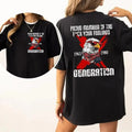 Gen X Sarcastic Proud Members Two Sides Raised Hose - Adult & Kids T-Shirts, Sweatshirts & Hoodies apparel design preview 1
