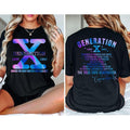 Gen X Two Sides Generation Raised Hose Water Neglect - Adult & Kids T-Shirts, Sweatshirts & Hoodies apparel design preview 1