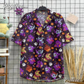 Gengar Halloween Pattern Hawaiian - Adult & Kids T-Shirts, Sweatshirts & Hoodies apparel design preview 1