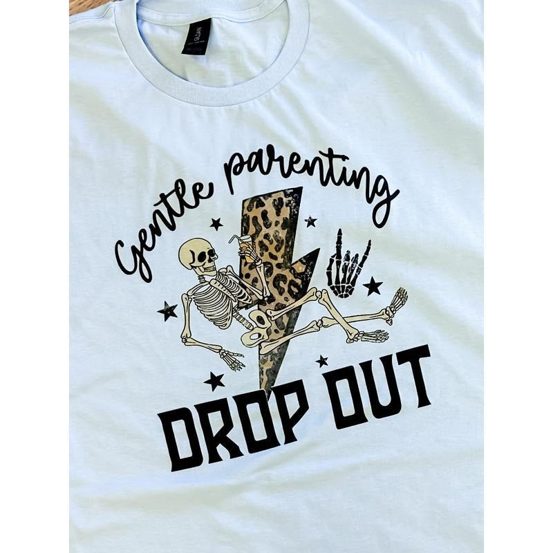 Gentle Parenting Dropout Top - Adult & Kids T-Shirts, Sweatshirts & Hoodies apparel design preview 1