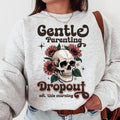 Gentle Parenting Dropout Sarcastic Mom Narky Retro - Adult & Kids T-Shirts, Sweatshirts & Hoodies apparel design preview 1