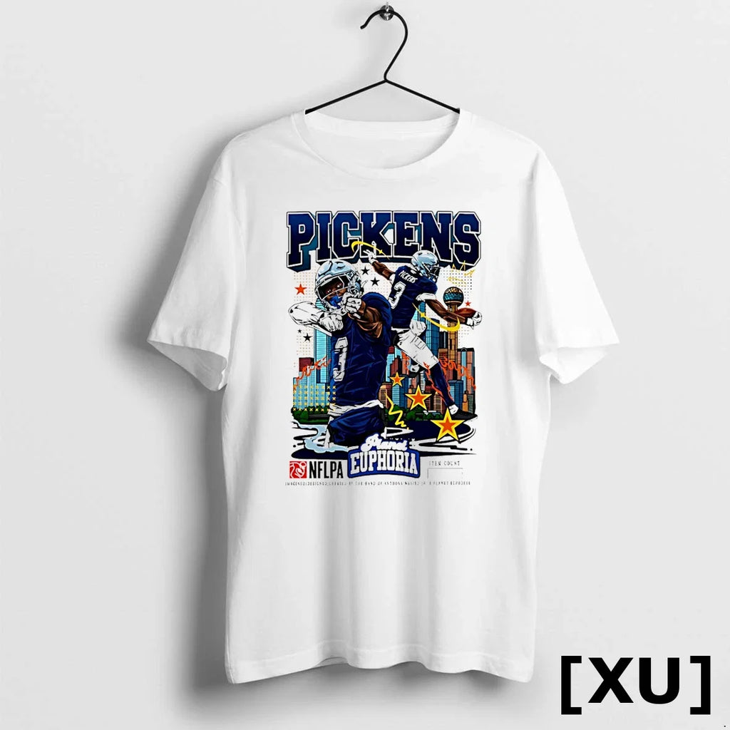 George Pickens Dallas Cowboys Player Comic Sweater - Adult & Kids T-Shirts, Sweatshirts & Hoodies apparel design preview 1