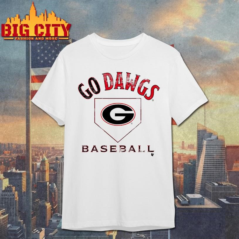 Georgia Baseball Home Plate - Adult & Kids T-Shirts, Sweatshirts & Hoodies apparel design preview 1