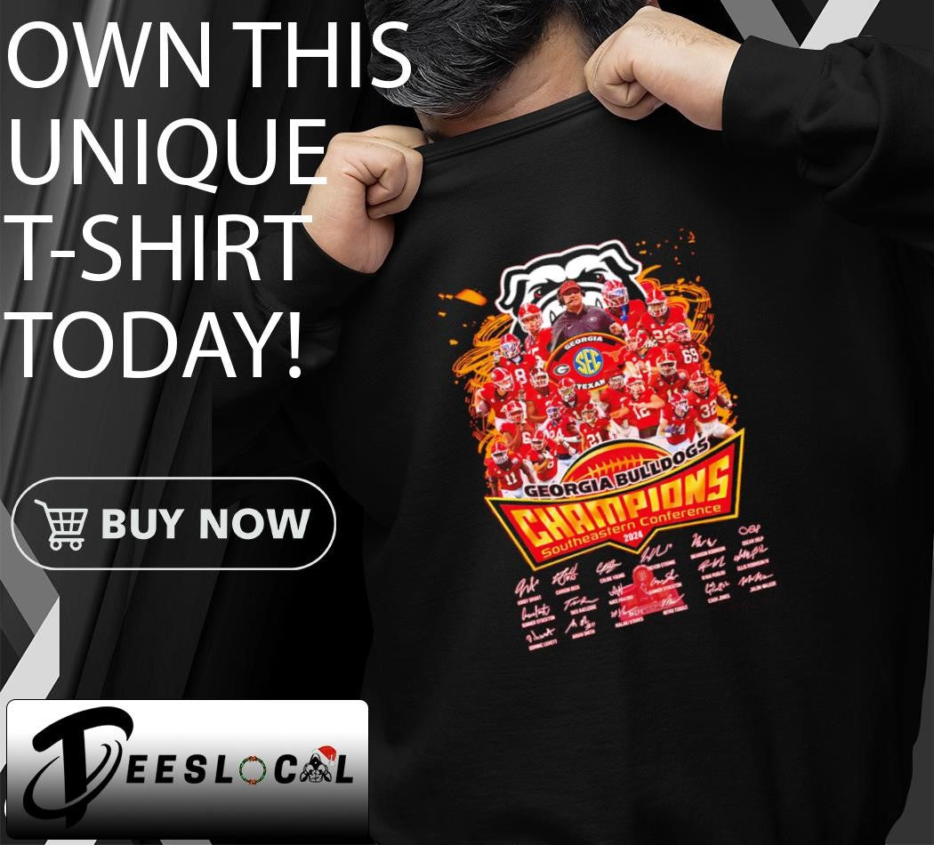 Georgia Bulldogs Champions Southeastern Conference Graphic Sweater - Gift Idea product image