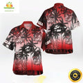 Georgia Bulldogs Hawaiian NCAA UGA Palm Tree - Adult & Kids T-Shirts, Sweatshirts & Hoodies apparel design preview 1
