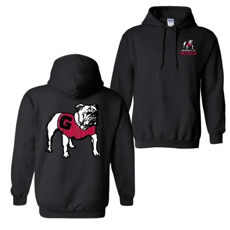 Georgia Bulldogs Vintage Logo - Adult & Kids T-Shirts, Sweatshirts & Hoodies apparel design preview 1