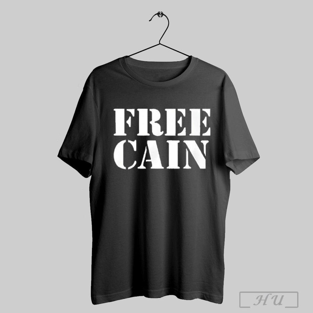 Gerald Meerschaert Free Cain 2025 - Adult & Kids T-Shirts, Sweatshirts & Hoodies apparel design preview 1