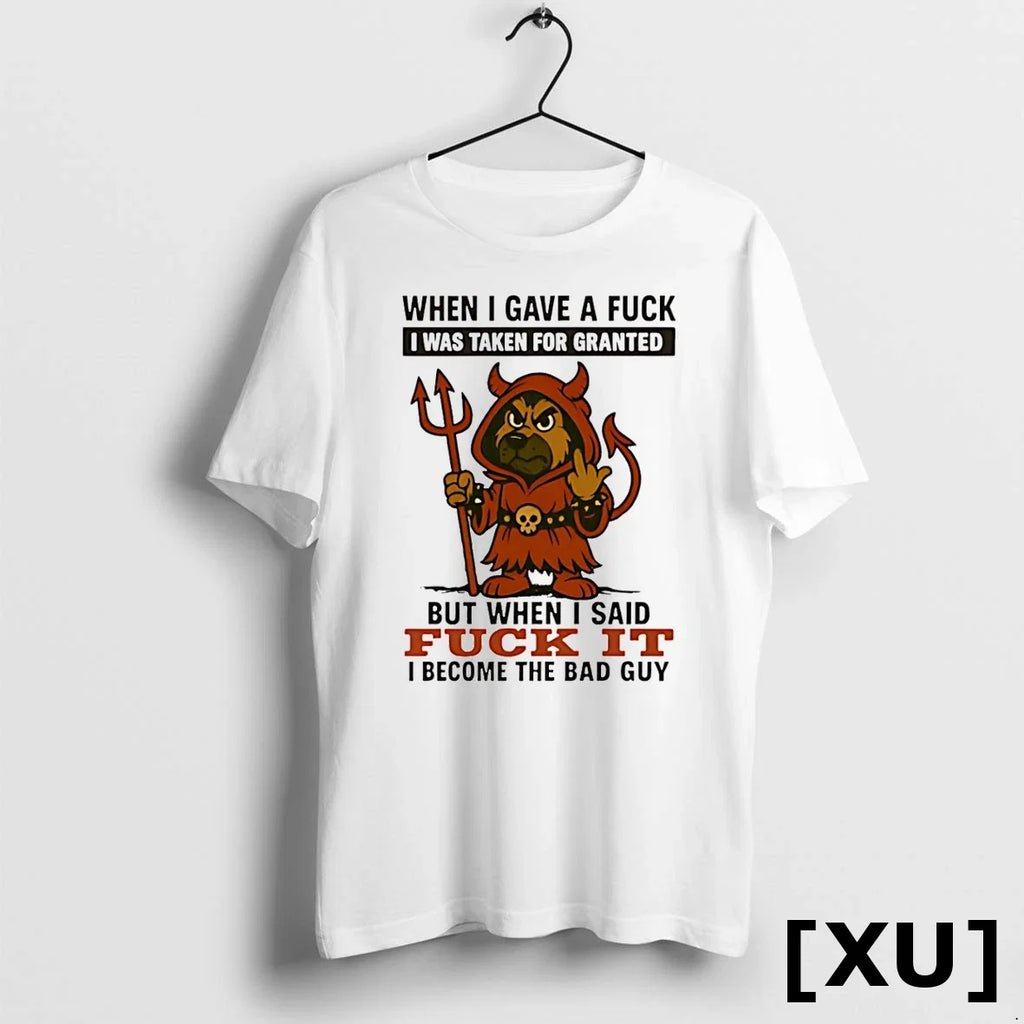 German Shepherd Devil When I Gave A Fuck Was Taken - Adult & Kids T-Shirts, Sweatshirts & Hoodies apparel design preview 1