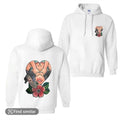 Get Grip Floral Lady Print Motorcycle Cotton Menswear - Adult & Kids T-Shirts, Sweatshirts & Hoodies apparel design preview 1