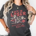 Get Loser We'Re Going Killing Halloween Horror Movie - Adult & Kids T-Shirts, Sweatshirts & Hoodies apparel design preview 1
