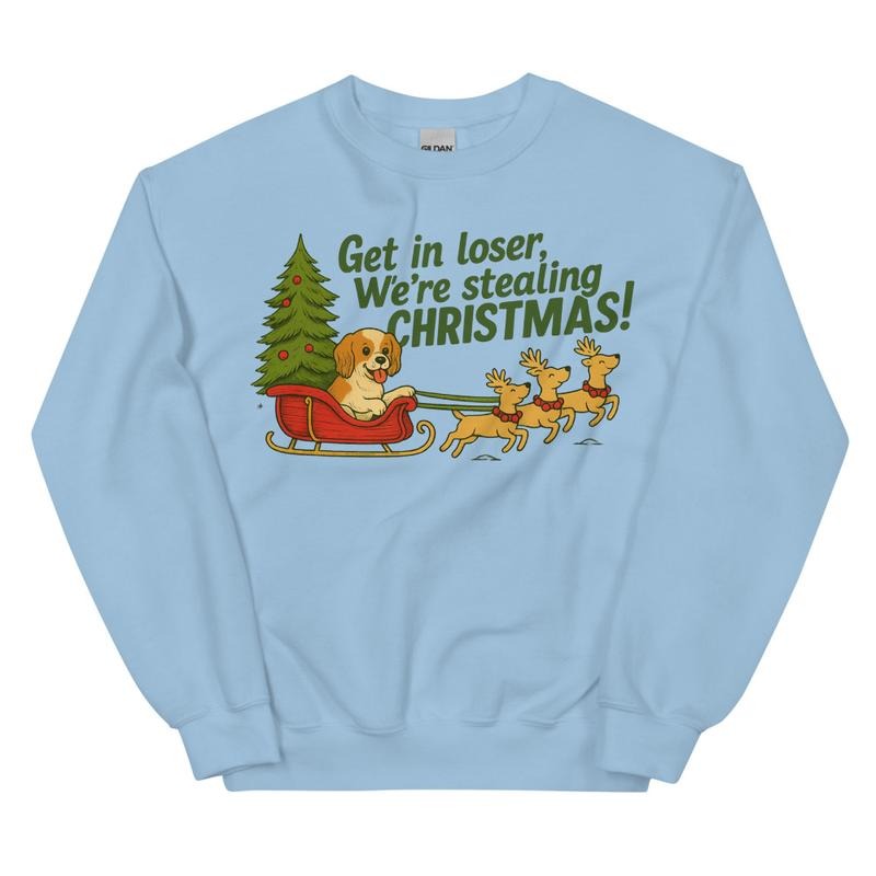 Get Loser We'Re Stealing Cavalier Winter Casual - Adult & Kids T-Shirts, Sweatshirts & Hoodies apparel design preview 1