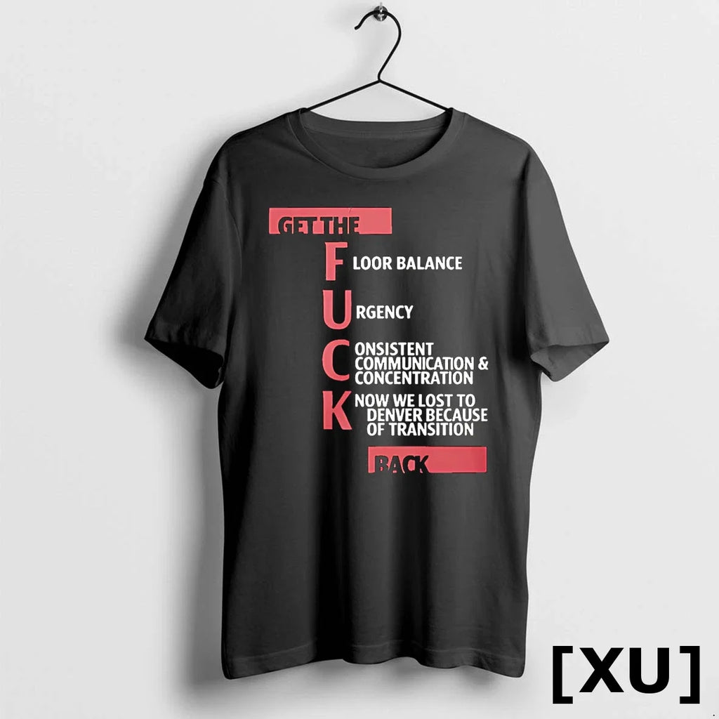 Get The Fuck Back Floor Balance Urgency Sweater - Adult & Kids T-Shirts, Sweatshirts & Hoodies apparel design preview 1