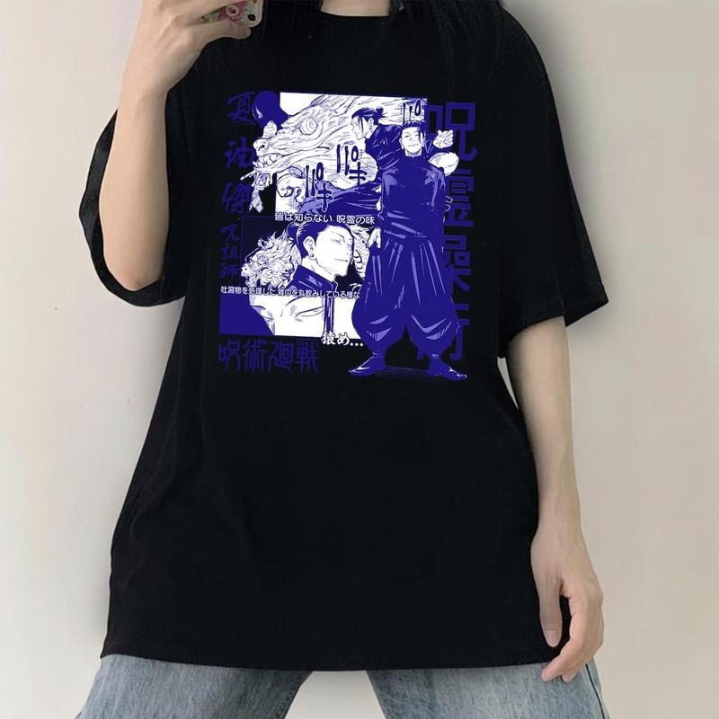 Geto Suguru Jujutsu Kaisen Gojo Anime JJK Lover - Adult & Kids T-Shirts, Sweatshirts & Hoodies apparel design preview 1