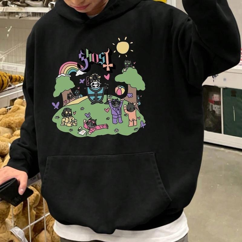 GhOst Band Metal Head Rock Lovers L - Adult & Kids T-Shirts, Sweatshirts & Hoodies apparel design preview 1