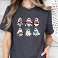 Ghost Book Halloween Bookish Ghosts Lover - Adult & Kids T-Shirts, Sweatshirts & Hoodies apparel design preview 1